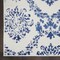 Homeroots 6 x 9 ft. Ivory & Navy Damask Area Rug 385824 - alternate 5